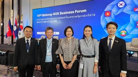  ส.อ.ท. ร่วมเสวนาเวทีระดับภูมิภาค “14th Mekong-ROK Business Forum” ชูนวัตกรรม AI ขับเคลื่อนการแพทย์และสุขภาพ เศรษฐกิจ และการพัฒนาอย่างยั่งยืนในภูมิภาค