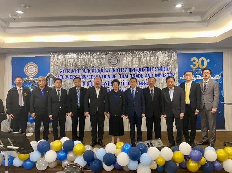 ส.อ.ท. ร่วมงานฉลองครบรอบ 30 ปี สภาองค์การนายจ้างผู้ประกอบการค้าและอุตสาหกรรมไทย (อีคอนไทย)