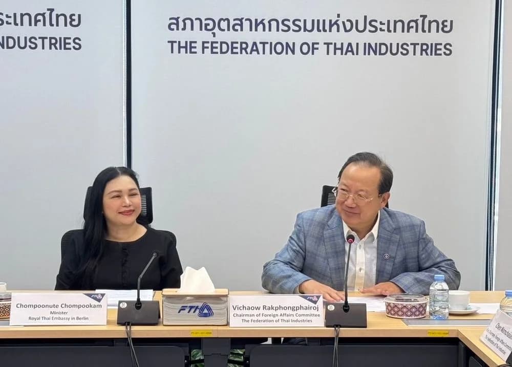 ส.อ.ท. ชู 3 แนวทางผนึกเยอรมนี ยกอุตสาหกรรมไทยจาก "ฐานผลิต" สู่เซมิคอนดักเตอร์และอุตสาหกรรมสีเขียว