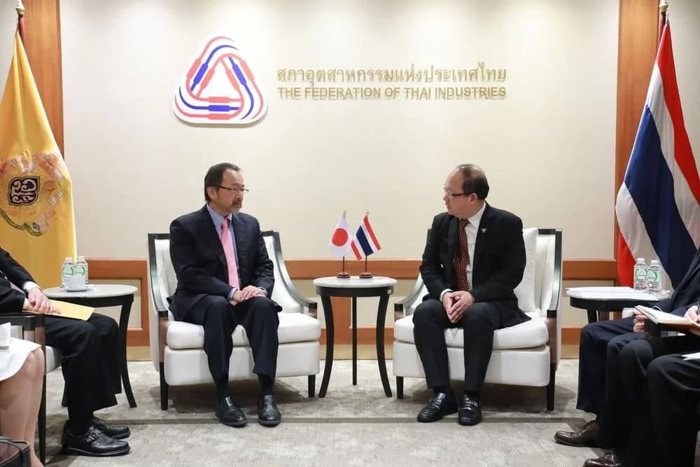 ส.อ.ท. ต้อนรับทูตญี่ปุ่น ยกระดับสู่การเป็นหุ้นส่วนทางยุทธศาสตร์รอบด้าน