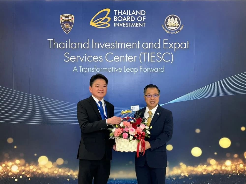 ส.อ.ท. ร่วมแสดงความยินดีในพิธีเปิด Thailand Investment and Expat Services Center (TIESC)