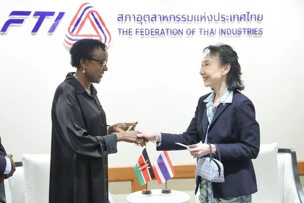 ประธาน ส.อ.ท. เดินหน้าความร่วมมือไทย–เคนยา ชูอาหารแปรรูป–เกษตร–อัญมณี สร้างโอกาสการค้าใหม่