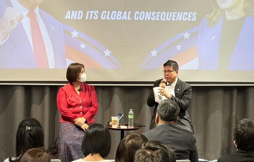 ส.อ.ท. ร่วมเป็นวิทยากร งานสัมมนา "The U.S. Election 2024 : Weird VS Woke and its global consequences"