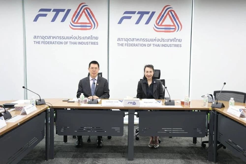 ส.อ.ท. ให้การต้อนรับคณะผู้บริหารจากสมาคมการค้าวิสาหกิจจีนในประเทศไทย หนุนความร่วมมือการค้า การลงทุน