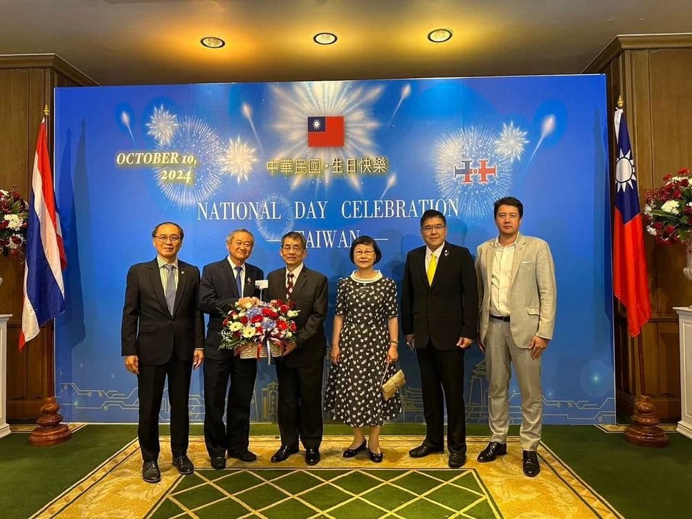 ส.อ.ท. ร่วมแสดงความยินดีงานวันชาติฉลองครบรอบ 113 ปีแห่งการสถาปนาสาธารณรัฐจีน (ไต้หวัน)