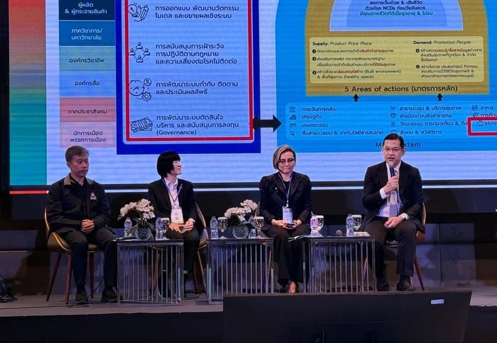 ยกระดับแรงงานไทยสู่สุขภาพดี–องค์กรยั่งยืน ส.อ.ท. ร่วมผลักดันนโยบาย NCDs ในสถานประกอบการ