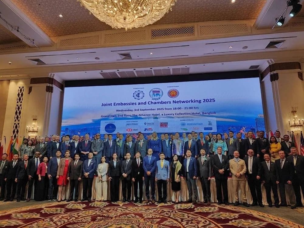ส.อ.ท. เสริมความสัมพันธ์ภาคธุรกิจต่างชาติ ในงาน “The Joint Embassies and Chambers Networking 2025”