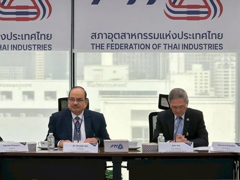 ส.อ.ท. หารือสภาอุตฯ อินเดีย เสริมความร่วมมือการค้า การลงทุนไทย–อินเดีย