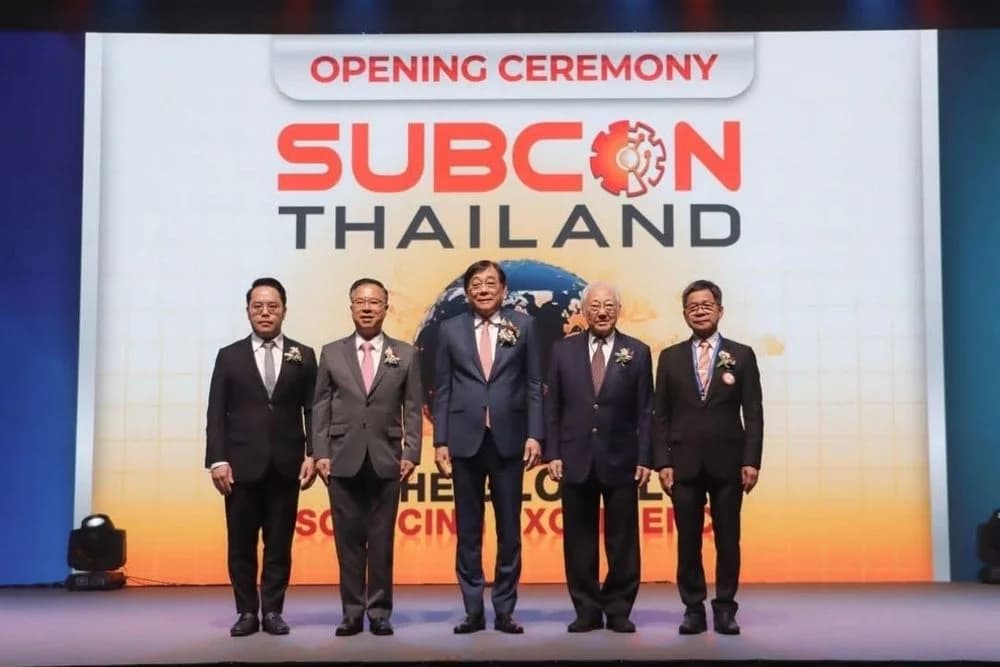 ส.อ.ท. ร่วมพิธีเปิดงานแสดงชิ้นส่วนอุตสาหกรรมระดับนานาชาติ “SUBCON Thailand 2025”