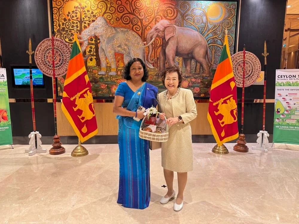 ส.อ.ท. ร่วมงาน “Ceylon Tea Finest Evening” เสริมสัมพันธ์ไทย–ศรีลังกา