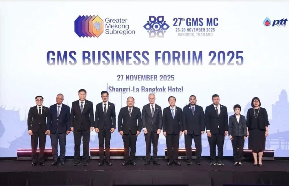 กกร. จัดงาน “GMS Business Forum 2025” หนุนความร่วมมือเศรษฐกิจลุ่มน้ำโขง ขับเคลื่อนโอกาสการค้า–การลงทุนสู่อนาคต