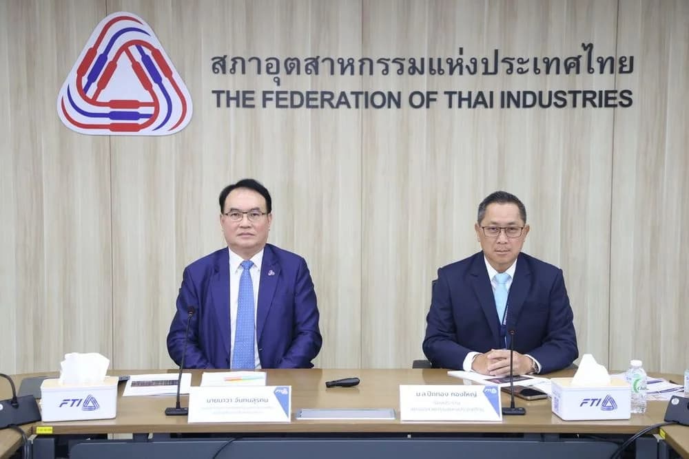 ดัชนีเชื่อมั่นอุตฯ ดิ่ง ปัญหาด่านเขมร–ภาษีสหรัฐฯ กดดัน ส.อ.ท. เสนอรัฐเร่งแก้เกมการค้า