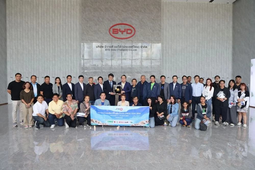 ส.อ.ท. นำสื่อ เยี่ยมชม BYD หนุนอุตฯ ยานยนต์ไฟฟ้าไทยสู่อนาคตสีเขียว