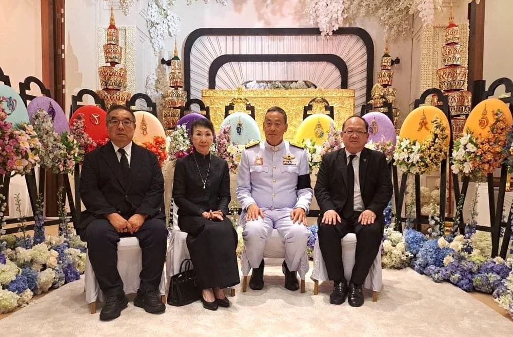 ส.อ.ท. ร่วมพิธีสวดพระอภิธรรมศพคุณแม่ชดช้อย ทวีสิน มารดานายเศรษฐา ทวีสิน นายกรัฐมนตรี