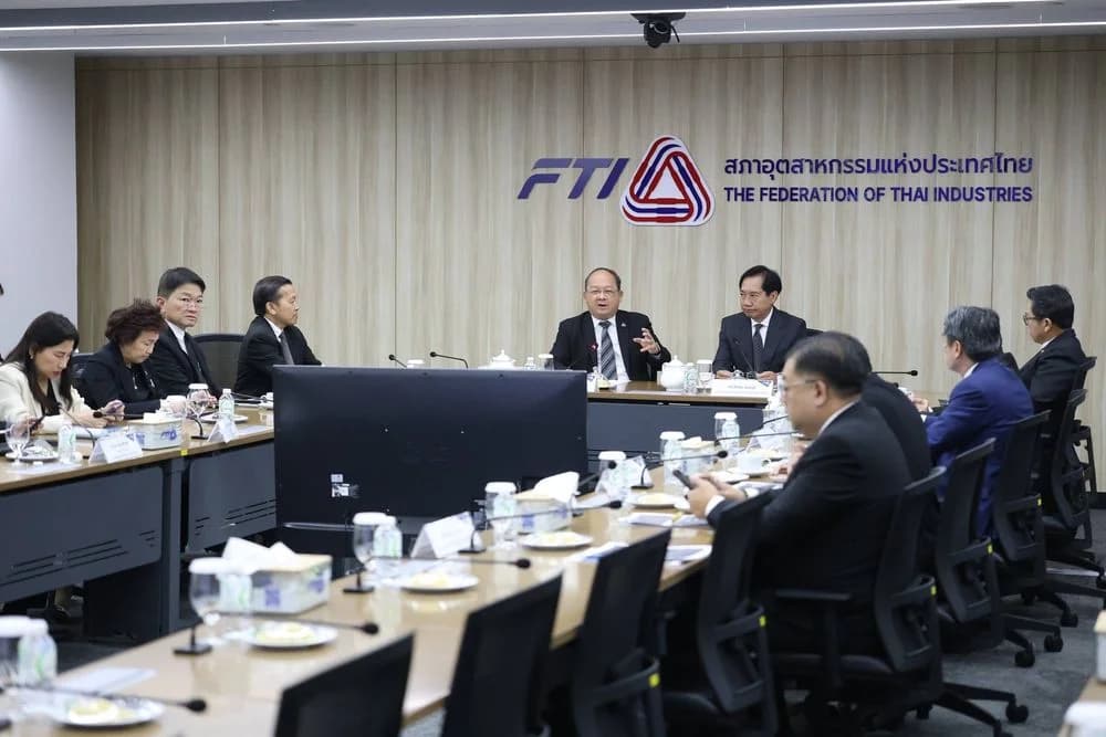 ส.อ.ท. ถกพรรคไทยสร้างไทย เดินหน้าฟื้นเศรษฐกิจ ยกระดับอุตสาหกรรมสู่มาตรฐานโลก