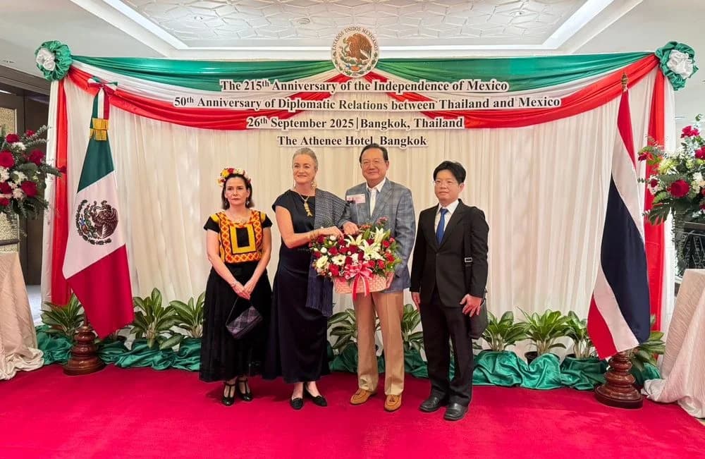 ส.อ.ท. ร่วมแสดงความยินดีเนื่องในโอกาส 215 ปี การประกาศเอกราชของสหรัฐเม็กซิโก