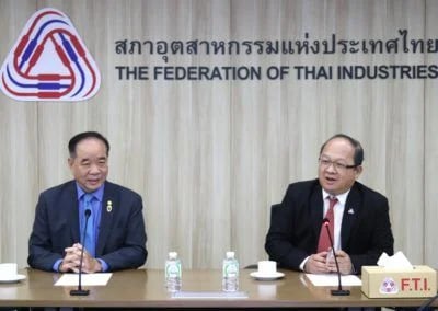 ส.อ.ท. ให้การต้อนรับนายกสมาคมวิเทศพาณิชย์ไทย-จีน