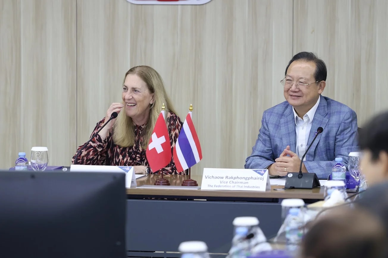 ส.อ.ท. หารือเลขาธิการเศรษฐกิจสวิตเซอร์แลนด์ เดินหน้าต่อยอด FTA ไทย–EFTA เชื่อมโอกาสการค้า–ลงทุน 