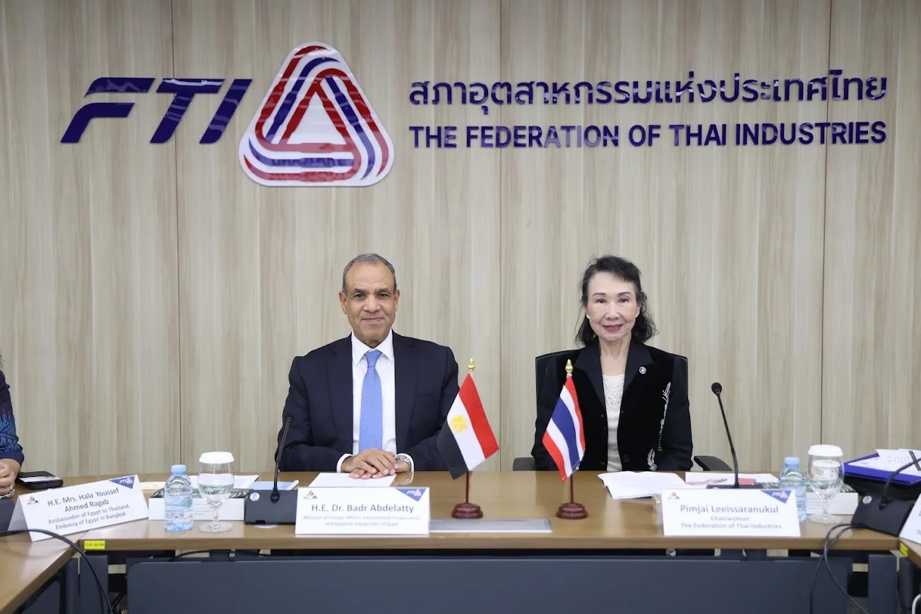  ส.อ.ท. จัดงาน Egypt–Thailand Business Forum เชื่อมธุรกิจไทย–อียิปต์ เปิดประตูการค้าอาเซียน–แอฟริกา