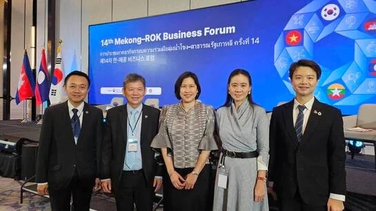  ส.อ.ท. ร่วมเสวนาเวทีระดับภูมิภาค “14th Mekong-ROK Business Forum” ชูนวัตกรรม AI ขับเคลื่อนการแพทย์และสุขภาพ เศรษฐกิจ และการพัฒนาอย่างยั่งยืนในภูมิภาค