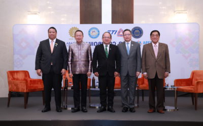 ประธาน ABAC ร่วมแถลงข่าว สะท้อนมุมมองภาคเอกชนเดินหน้าพัฒนา หลัง APEC 2022