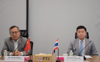 ส.อ.ท. หารือ Shanghai Service Federation เชื่อมโยงข้อมูลผู้ประกอบการไทย-จีน